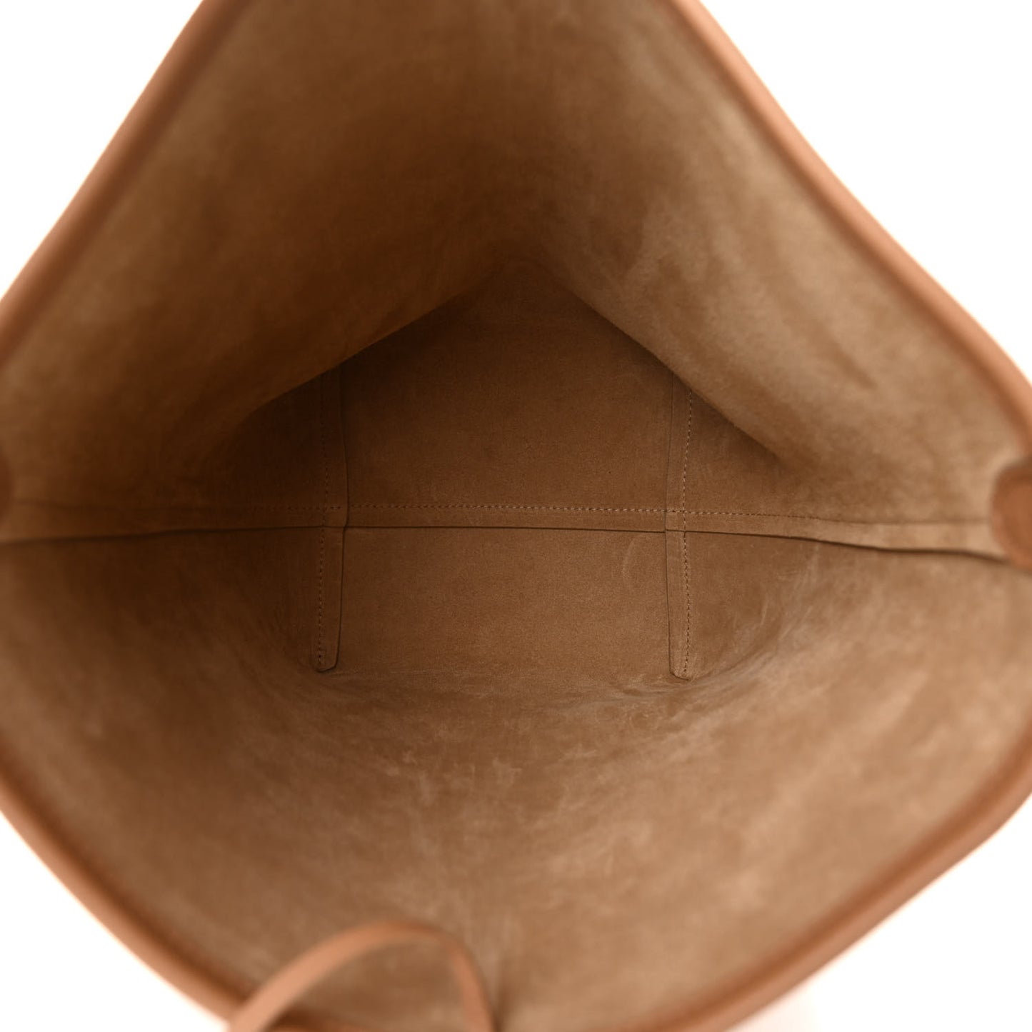 Grained Calfskin Medium N/S Park Tote Cinnamon