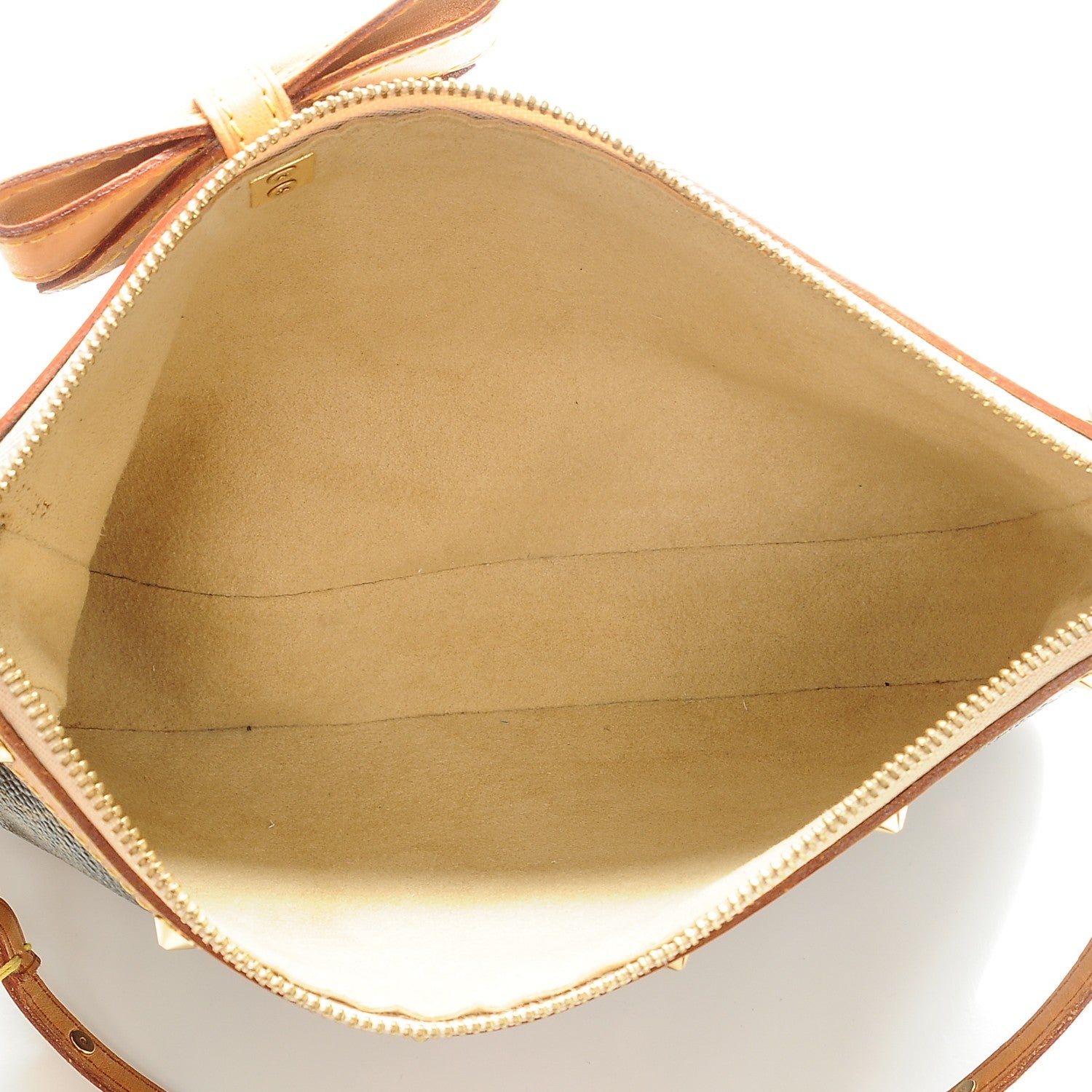 Louis Vuitton Monogram Cherry Blossom Pochette Accessories Brown 5 of 6