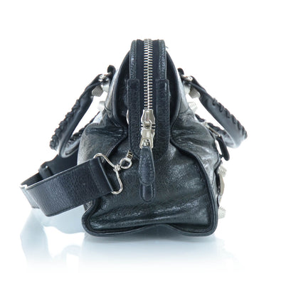 Balenciaga Agneau Giant 21 Silver Hardware City Black 6 of 10