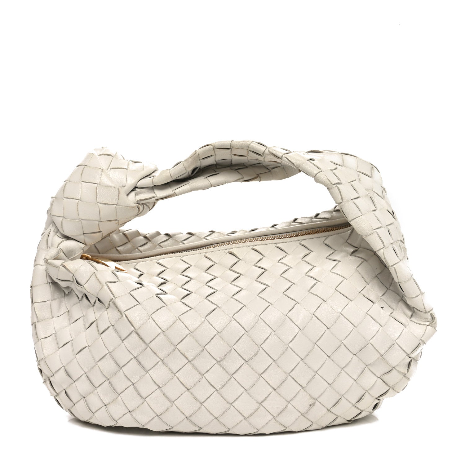 Bottega Veneta Nappa Intrecciato Teen Jodie Hobo White 1 of 11