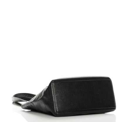 Chanel Calfskin CC Shoulder Bag Black 4 of 8