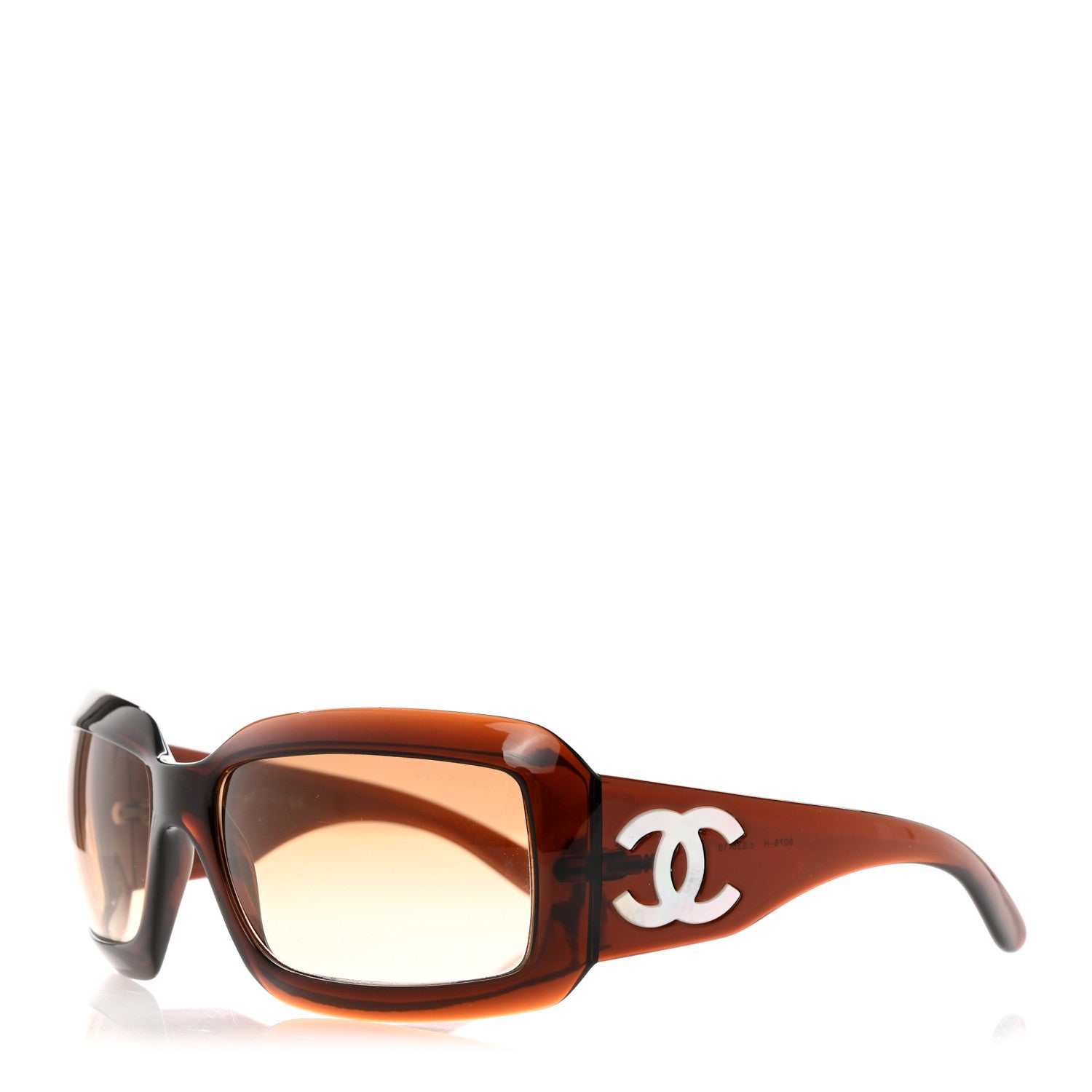 Chanel Mother of Pearl Sunglasses 5076-H Brown 1 of 8