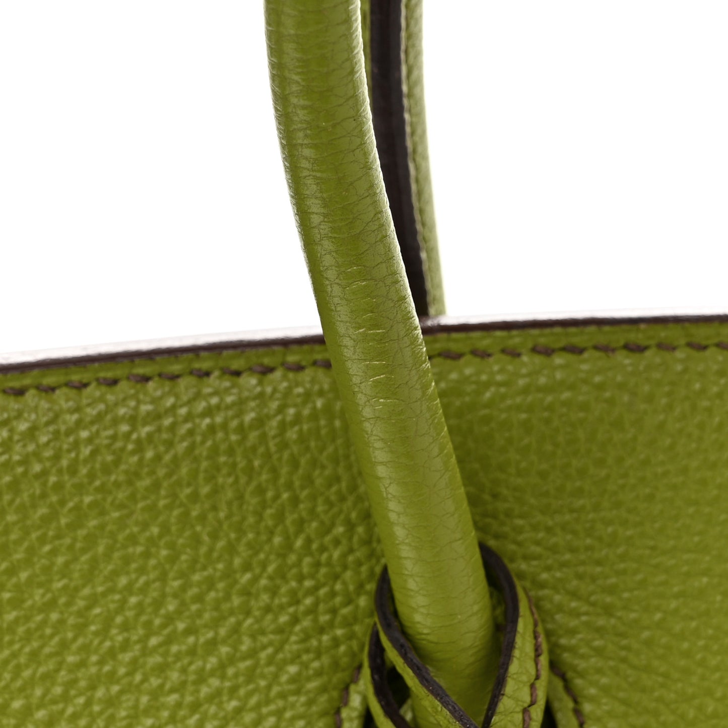 Togo Birkin 35 Vert Anis