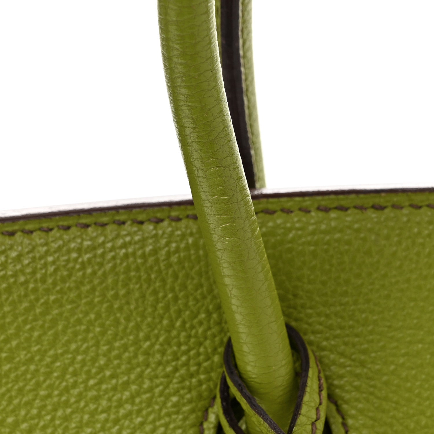 Hermes Togo Birkin 35 Vert Anis 20 of 24