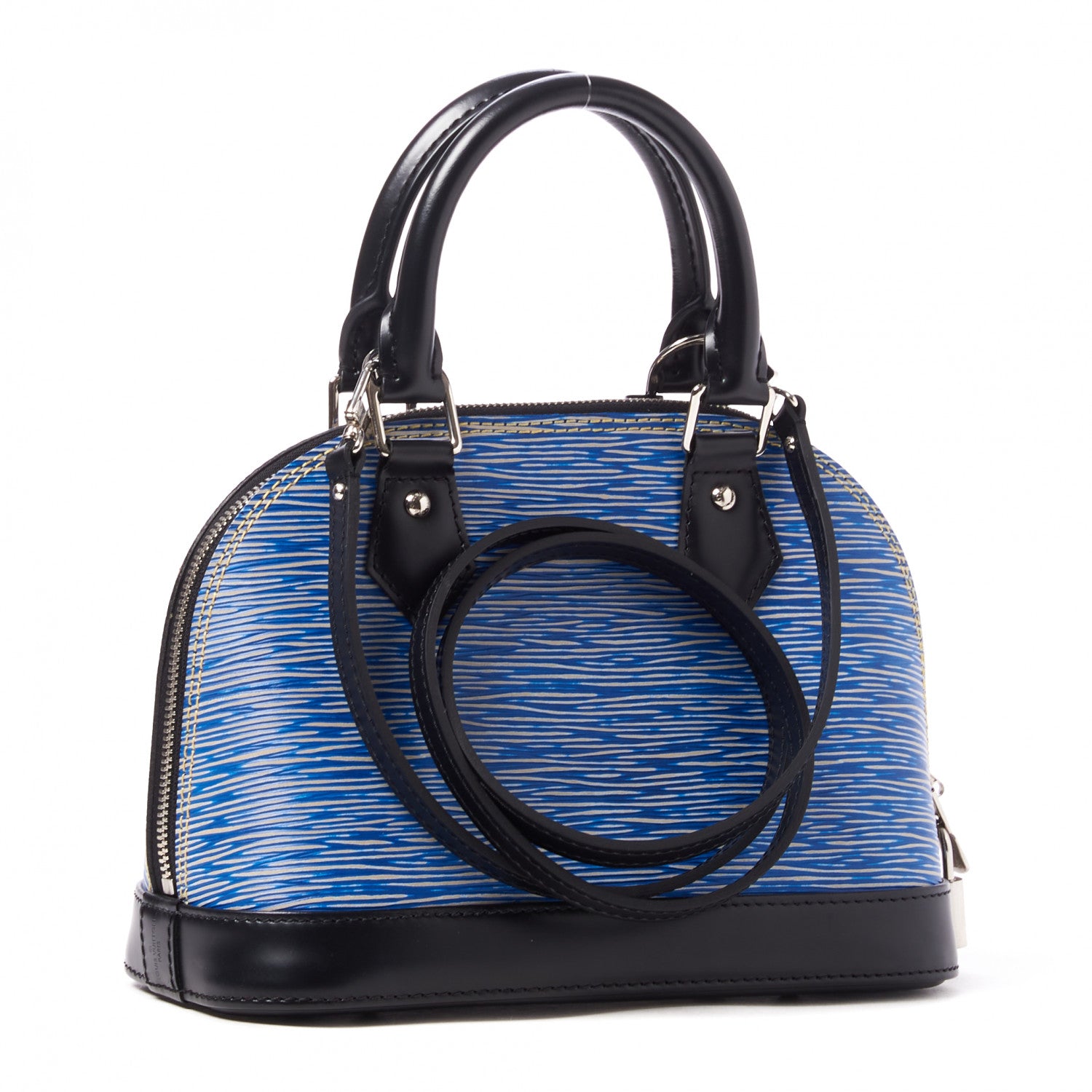 Louis Vuitton Epi Alma BB Denim Light 3 of 9