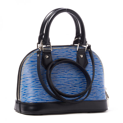 Louis Vuitton Epi Alma BB Denim Light 3 of 9