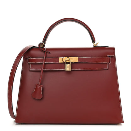 Hermes Chamonix Kelly Sellier 32 Rouge H 1 of 10