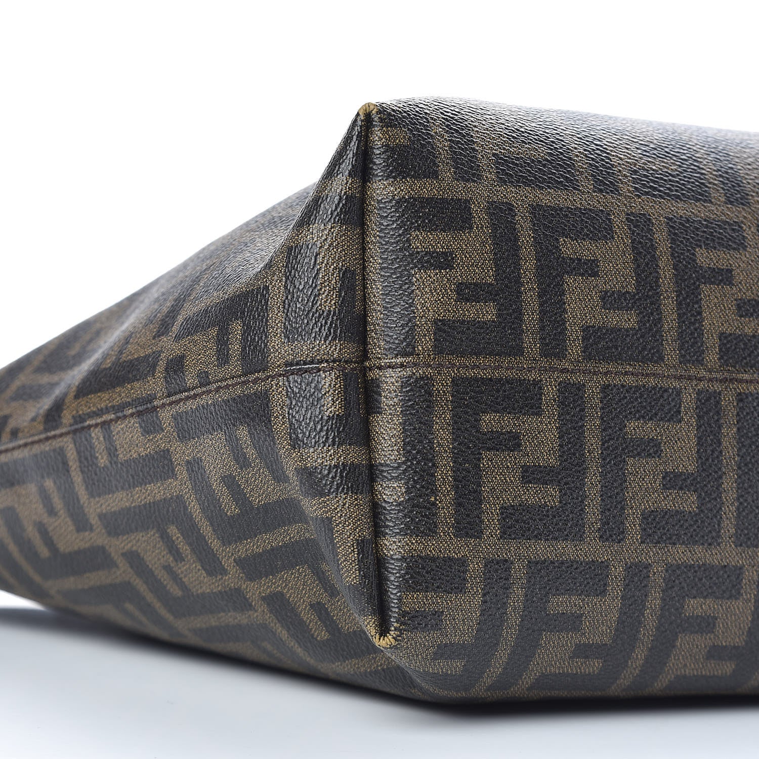 Fendi Zucca Spalmati Small Roll Tote Tobacco Fuxia 5 of 22