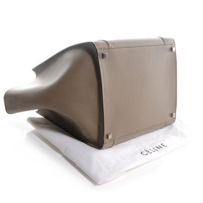 Celine Grainy Calfskin Medium Phantom Luggage Taupe 4 of 9