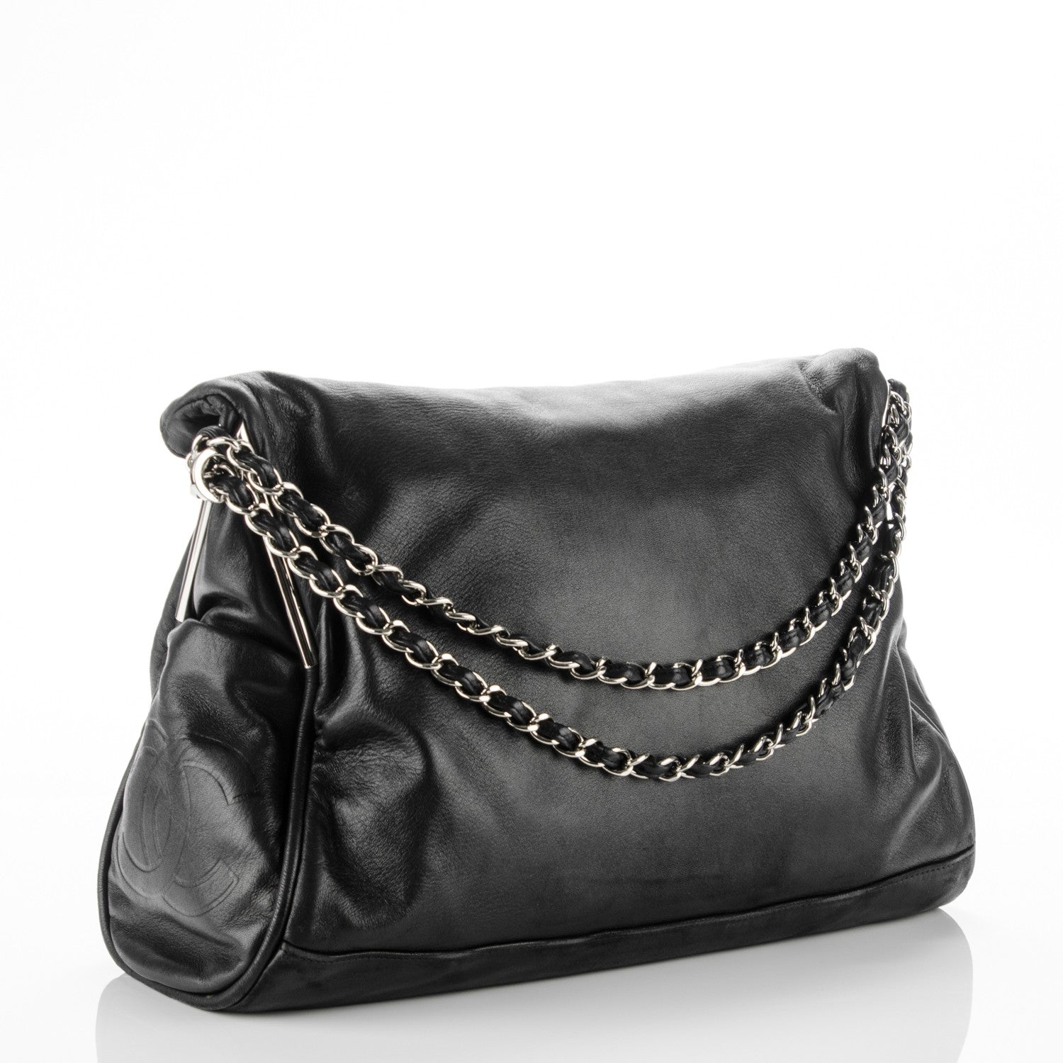 Chanel Lambskin Large Ultimate Soft Tote Black 3 of 7