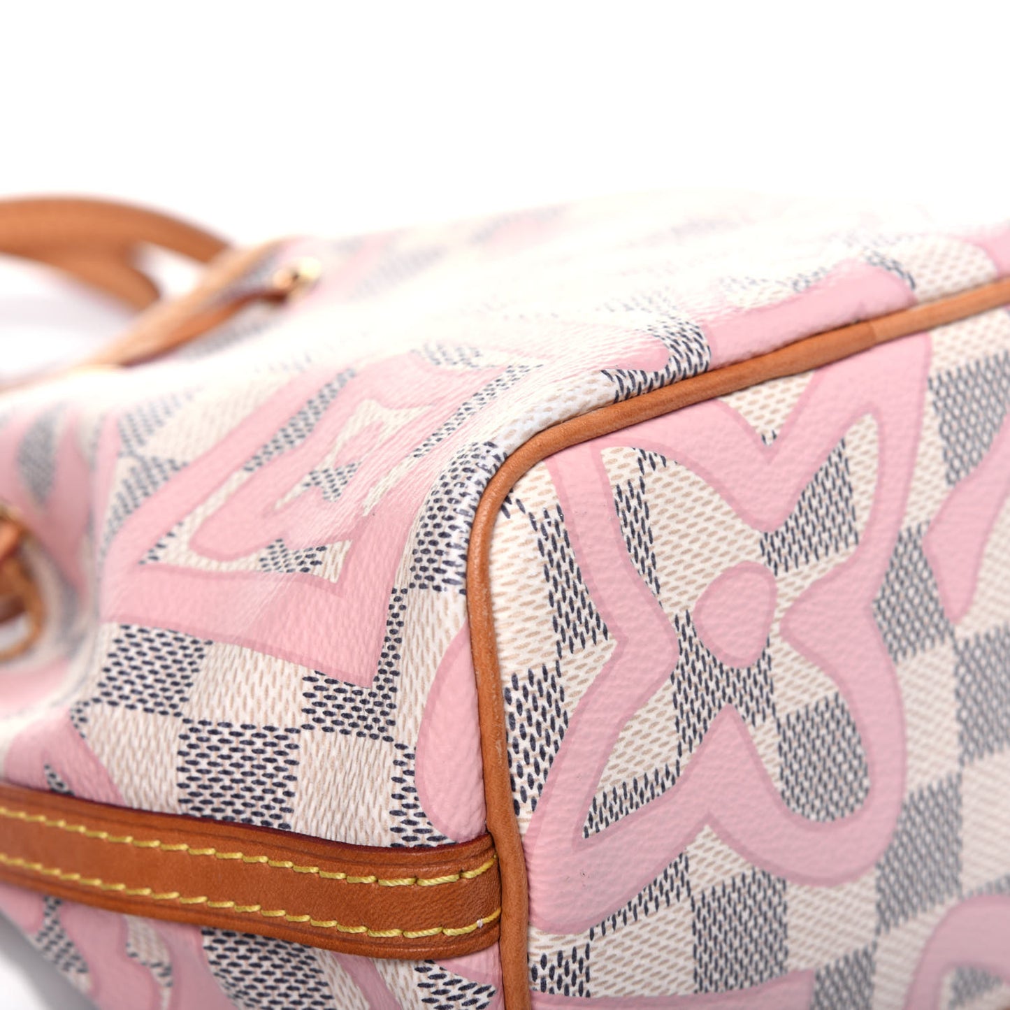 Damier Azur Tahitienne Nano Noe Rose Ballerine
