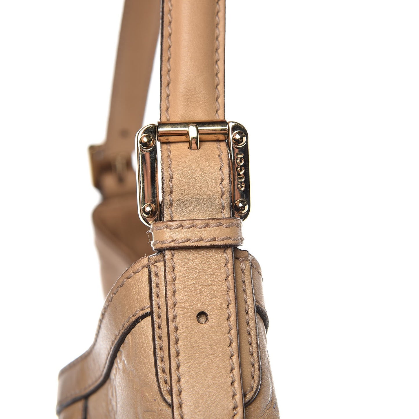 Guccissima Medium Britt Hobo Beige
