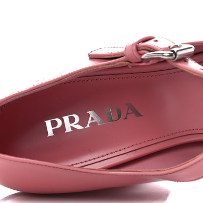 Prada Spazzolato Mary Jane 90mm Pumps 39.5 Petalo 7 of 11