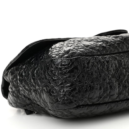 Chanel Vinyl Rock In Moscow Single Flap Black 9 of 10