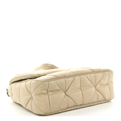 Prada Re-Nylon Quilted Padded Flap Shoulder Bag Deserto 6 of 19