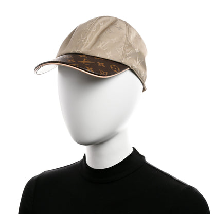 Louis Vuitton Monogram Polyester Silk LV Get Ready Cap M Beige 2 of 10