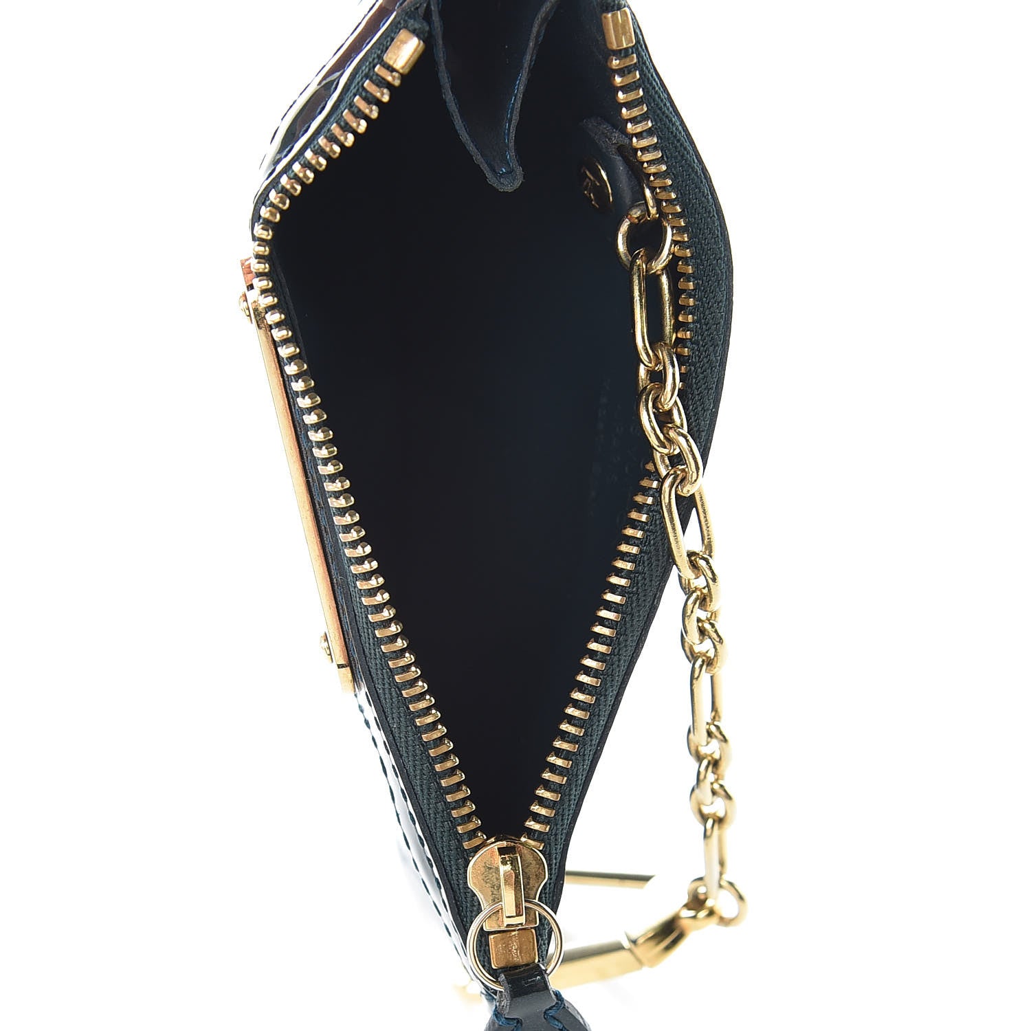 Louis Vuitton Vernis Key Pouch Blue Nuit 5 of 7