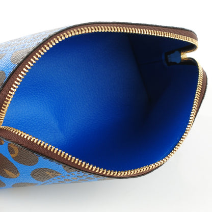 Louis Vuitton Monogram Kusama Pumpkin Dots Cosmetic Pouch Blue 7 of 7
