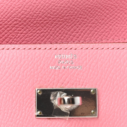 Hermes Epsom Medium Kelly Wallet Rose Confetti 4 of 4