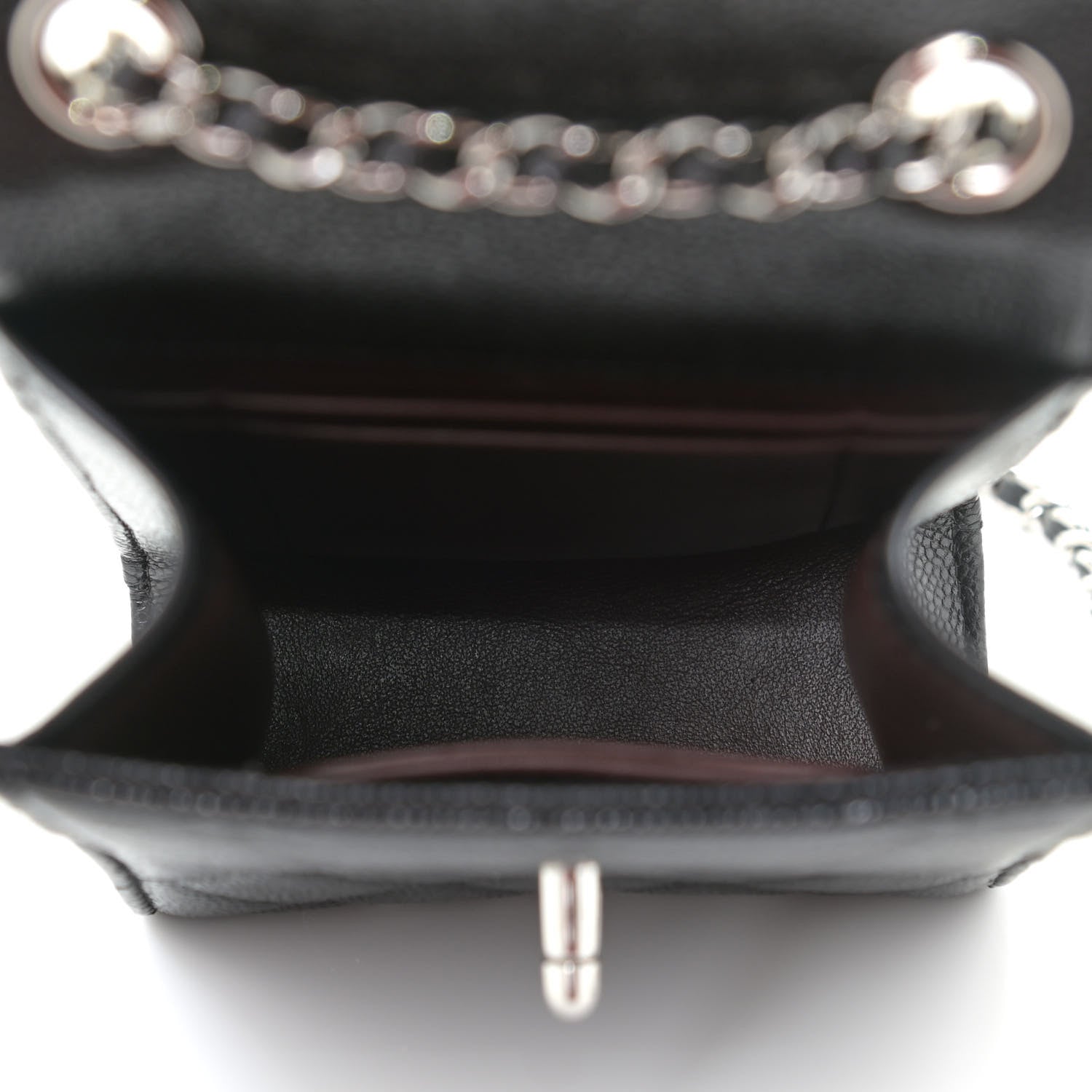 Chanel Caviar Quilted Classic Phone Holder Black 5 of 12