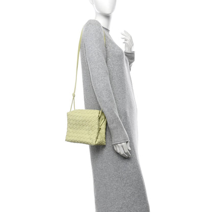 Bottega Veneta Nappa Intrecciato Small Loop Camera Bag Lemon Washed 2 of 10