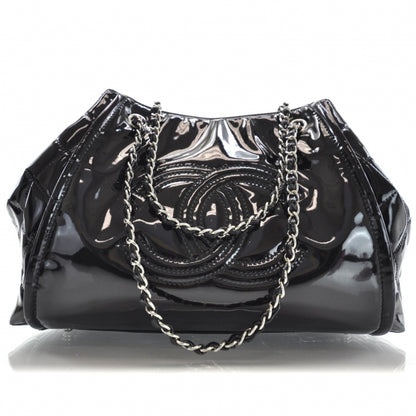 Chanel Vinyl Lipstick Tote Black 1 of 9
