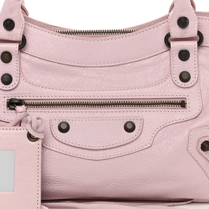 Balenciaga Agneau Classic Hardware First Rose Poudre Rose Petunia 7 of 10