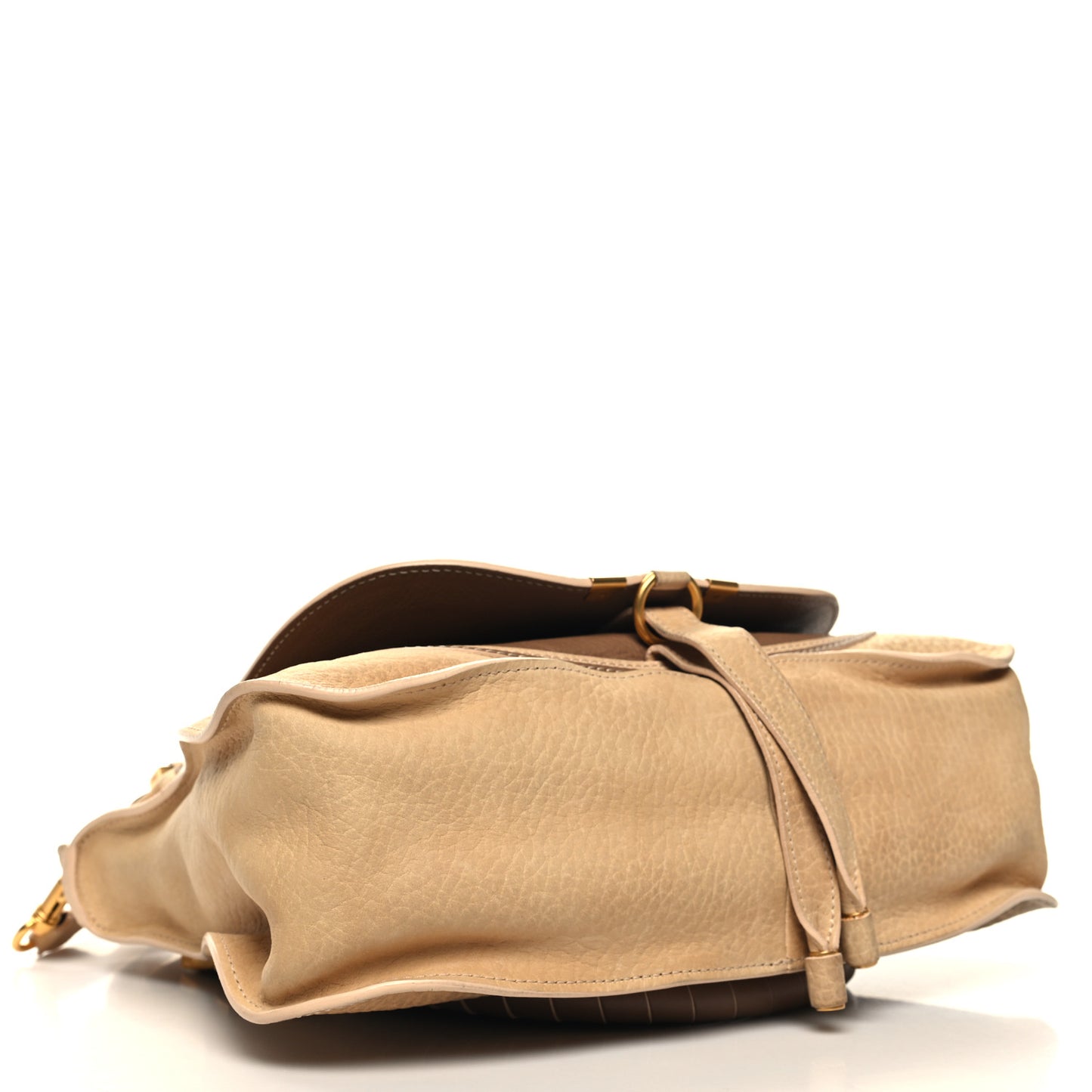 Nubuck Medium Marcie Satchel Greige