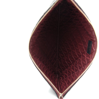 Chanel Caviar Quilted Large Cosmetic Case Black 5 of 8
