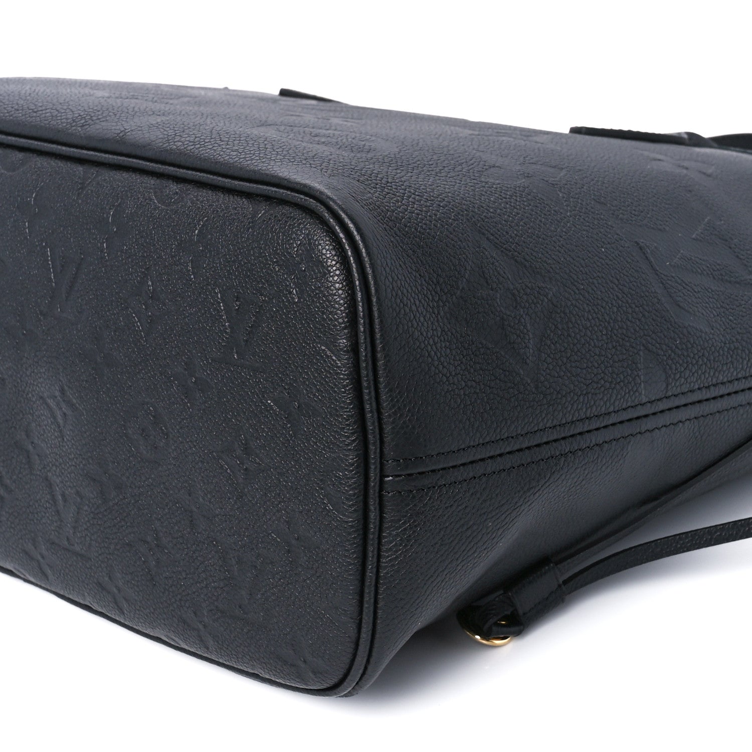 Louis Vuitton Empreinte Monogram Giant Neverfull MM Black 11 of 12