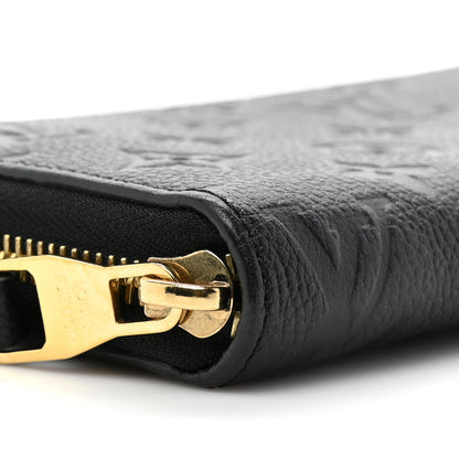 Louis Vuitton Empreinte Zippy Wallet Black 11 of 11
