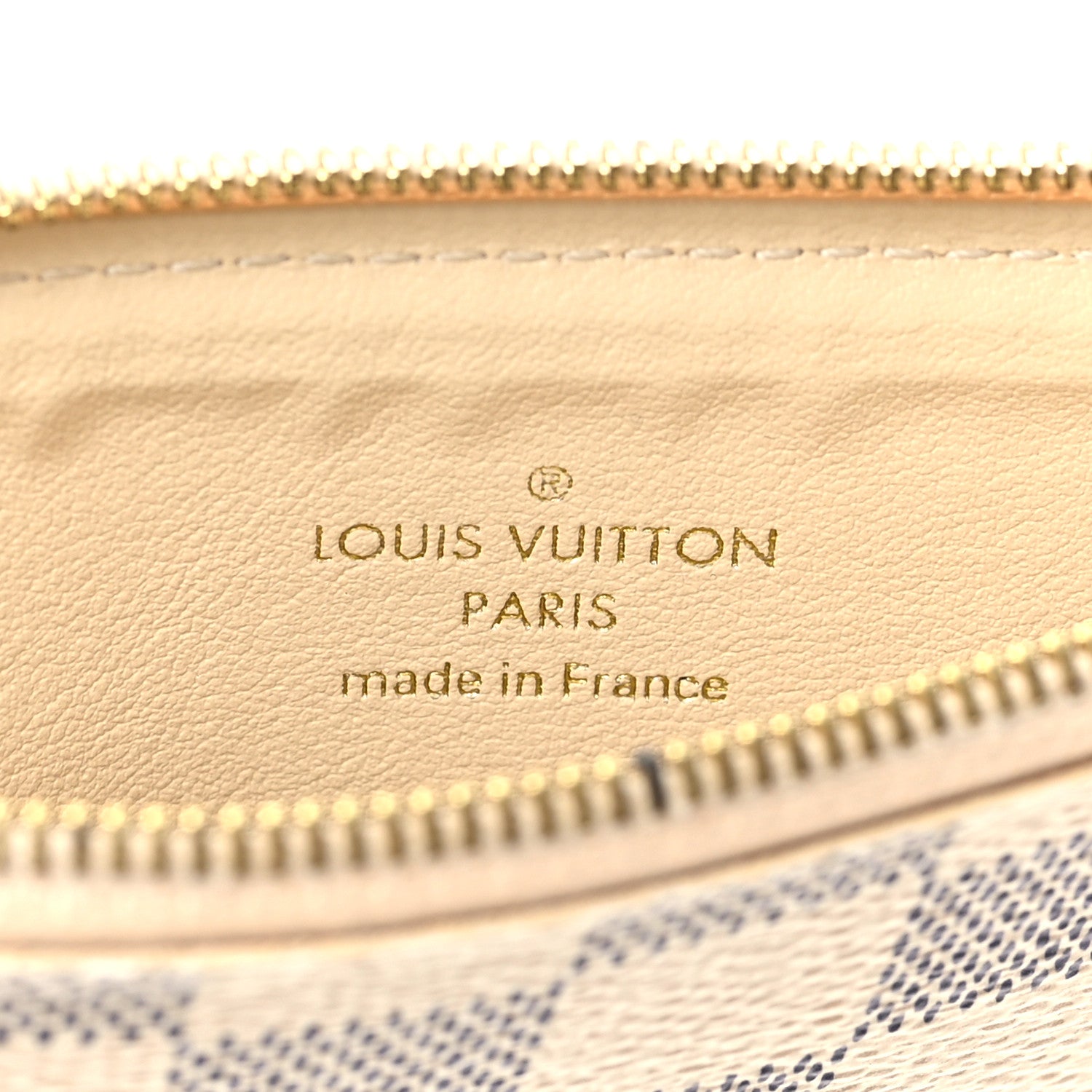 Louis Vuitton Damier Azur Josephine Wallet Zippered Insert 6 of 6