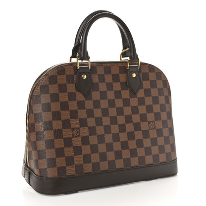 Louis Vuitton Damier Ebene Alma PM 3 of 8