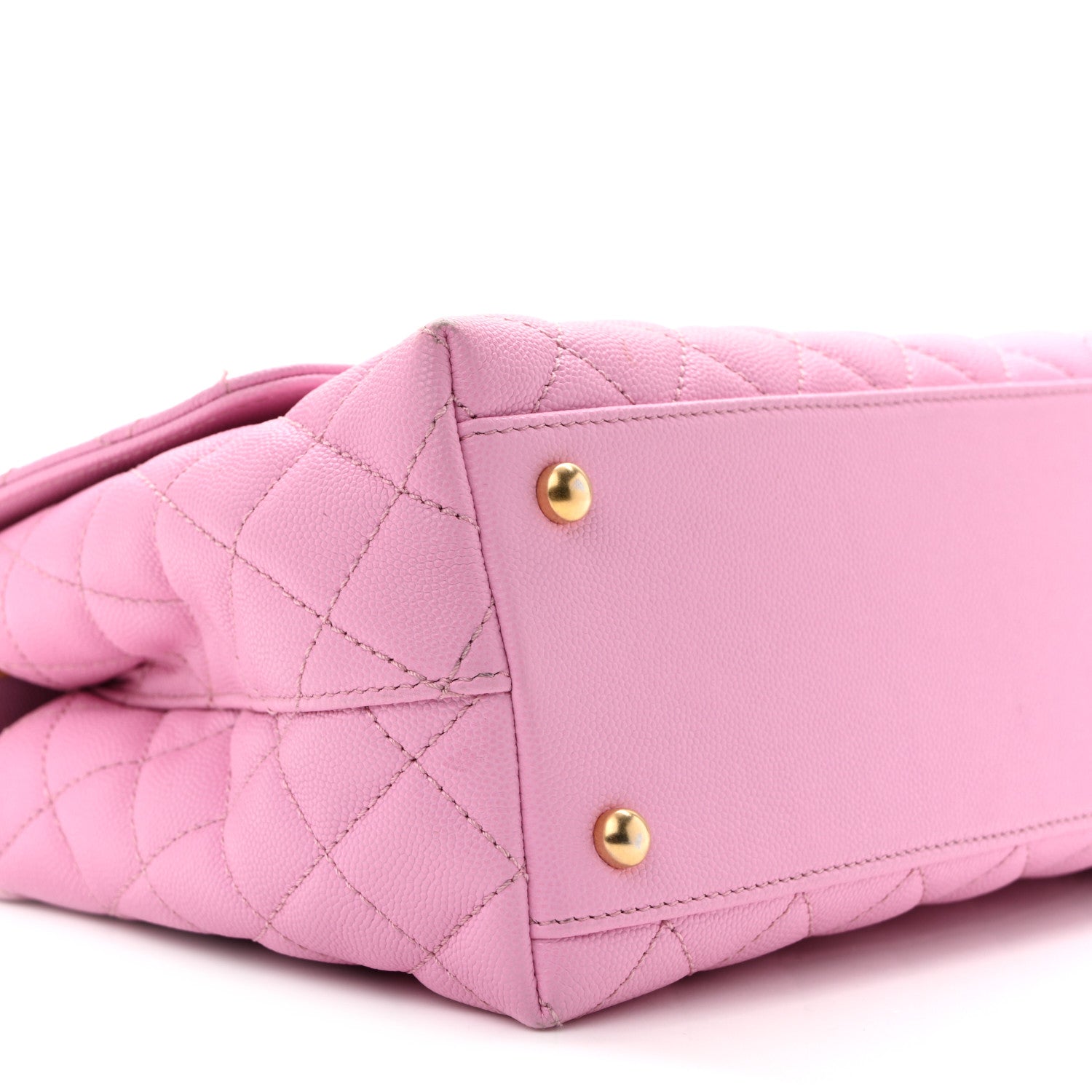 Chanel Caviar Quilted Small Coco Chain Handle Flap Lilac 9 of 13
