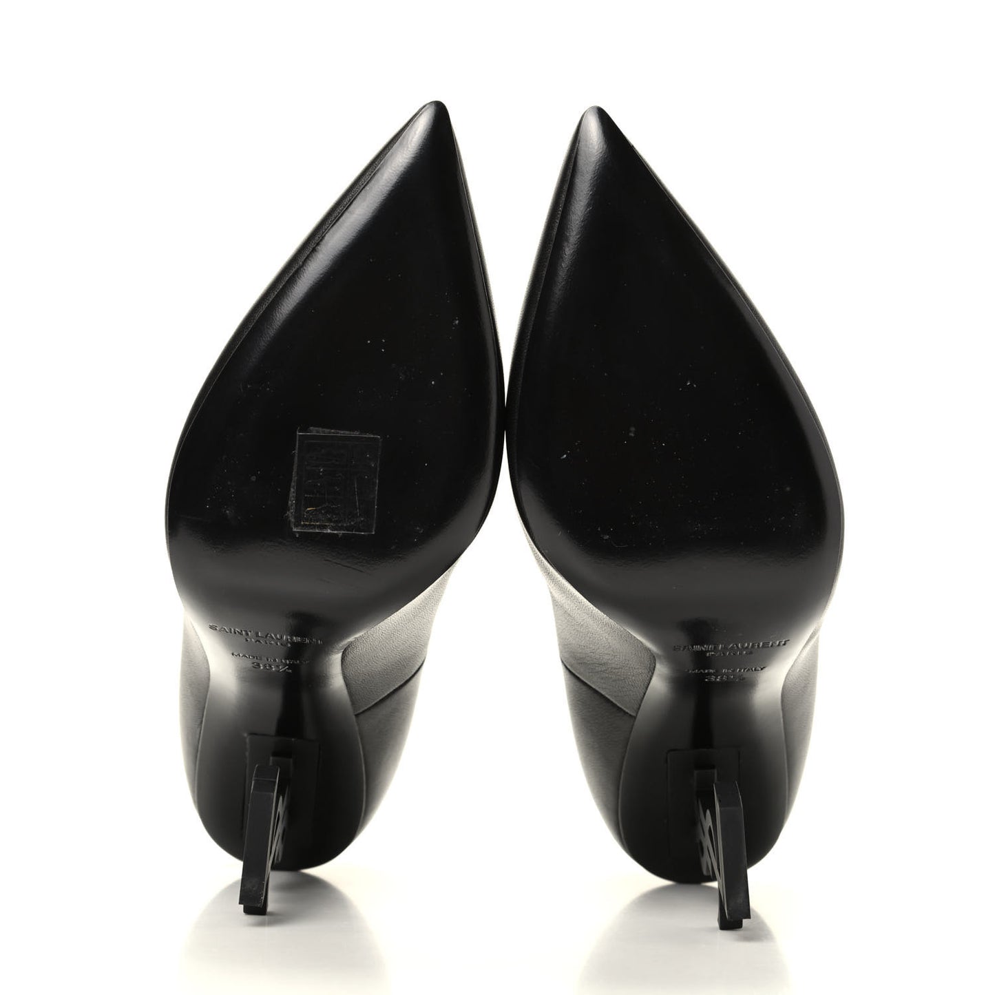Calfskin Opyum 110 Pumps 38.5 Black