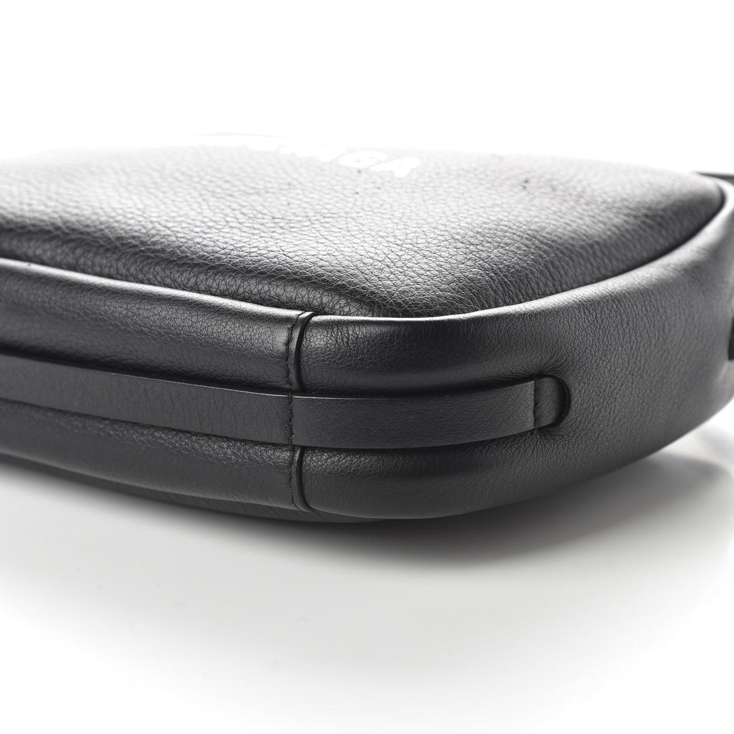 Calfskin Everyday Logo S Camera Bag Black