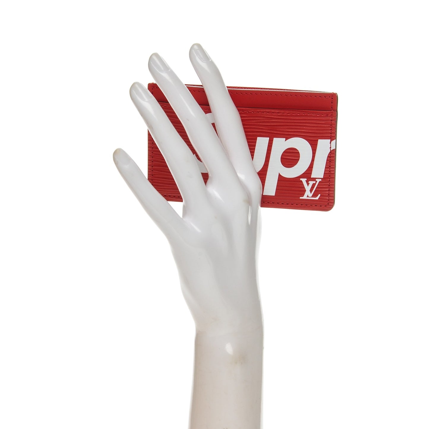 X SUPREME Epi Card Holder Red