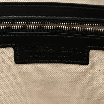 Bottega Veneta Calfskin Intrecciato Zipped Tote Black 6 of 10