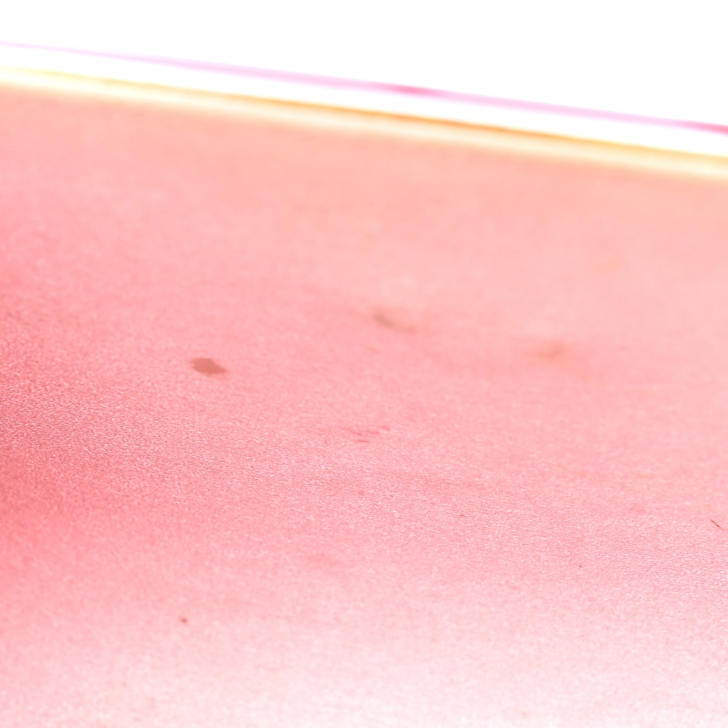 Acrylic I Want Choo Candy Clutch Pink