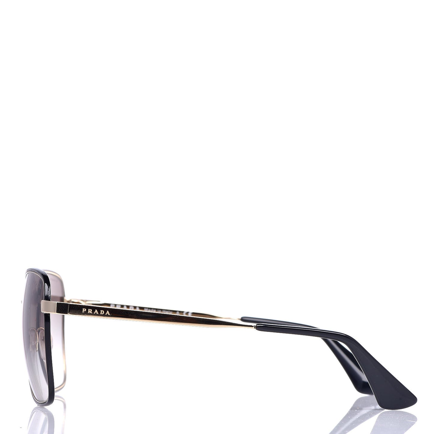 Gradient Sunglasses SPR 52S Black Gold