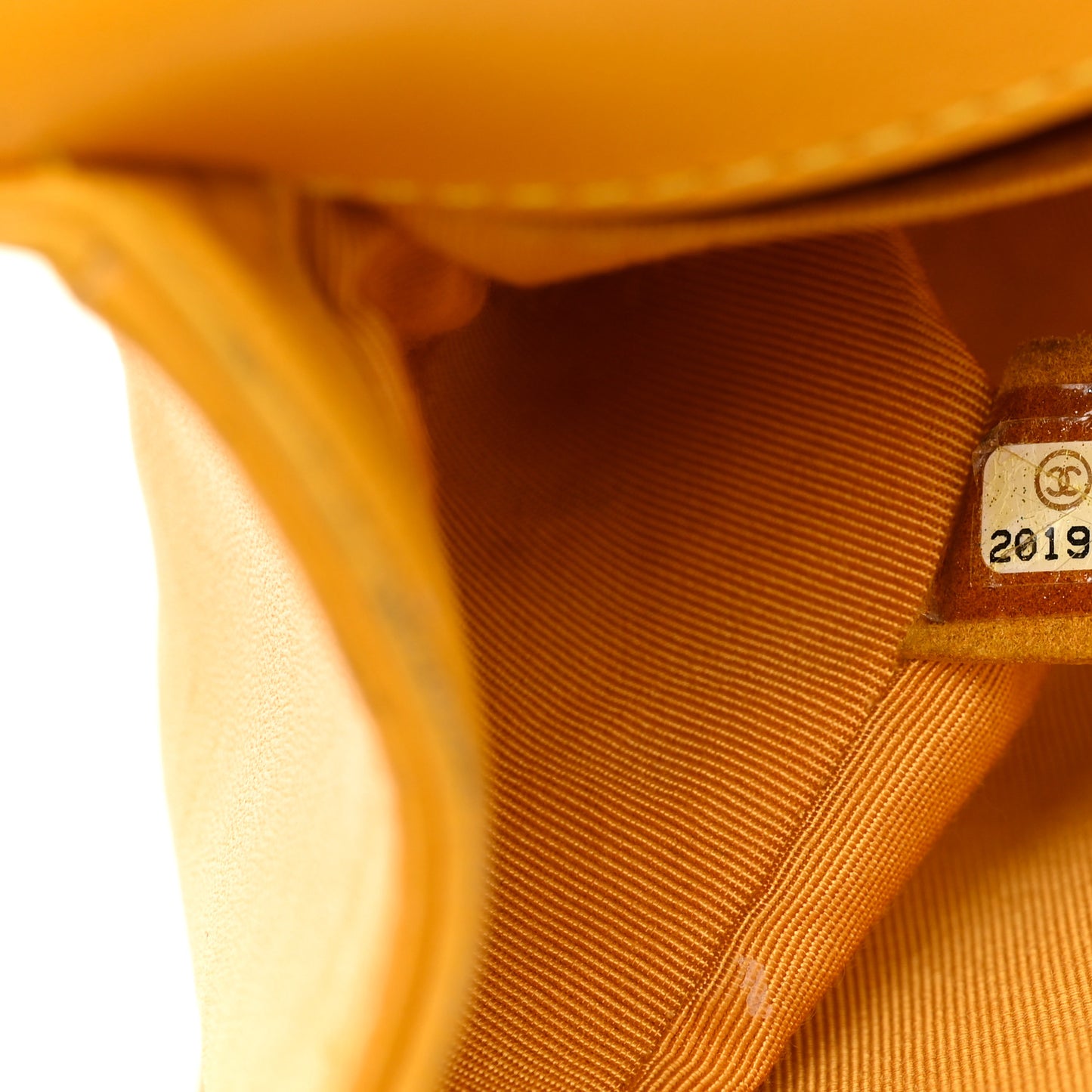 Lambskin Quilted Medium Boy Flap Yellow