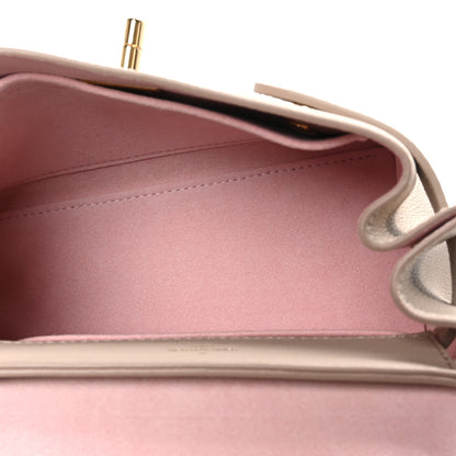 Louis Vuitton Soft Calfskin Mini Lockme Ever Greige 5 of 9