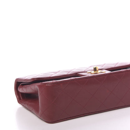Chanel Lambskin Quilted Small Double Flap Red 9 of 12