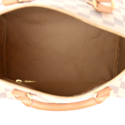 Louis Vuitton Damier Azur Speedy 30 5 of 10