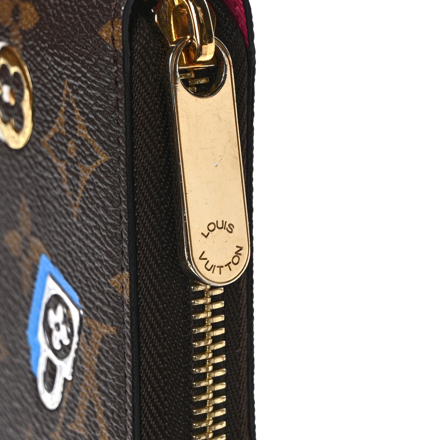 Monogram LV Love Lock Zippy Wallet