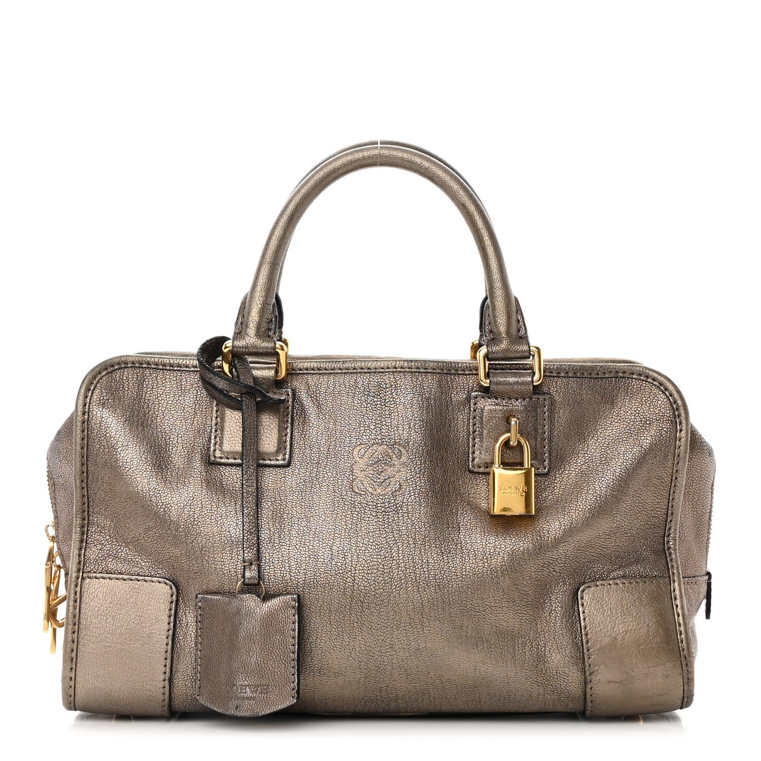 Loewe Metallic Calfskin Amazona 28 Bronze 1 of 18
