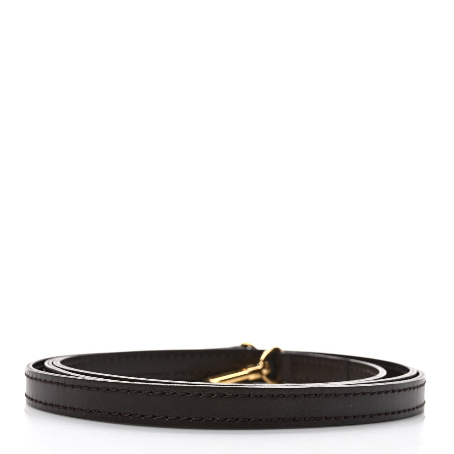 Louis Vuitton Calfskin 12mm Eva Shoulder Strap Brown 2 of 5