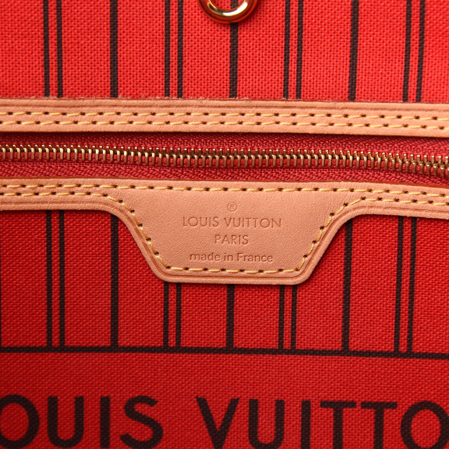 Louis Vuitton Monogram Neo Neverfull MM Cherry 6 of 9
