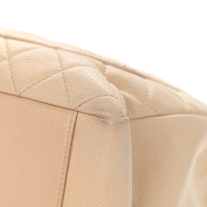 Chanel Caviar Quilted Grand Shopping Tote GST Beige 12 of 16