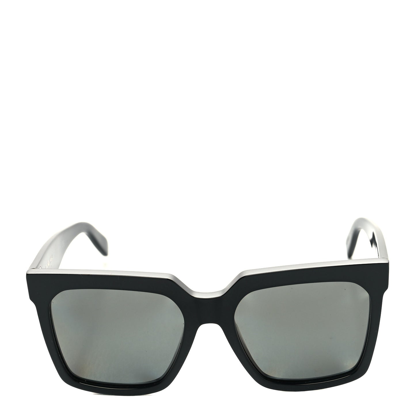 Acetate Square Sunglasses Black